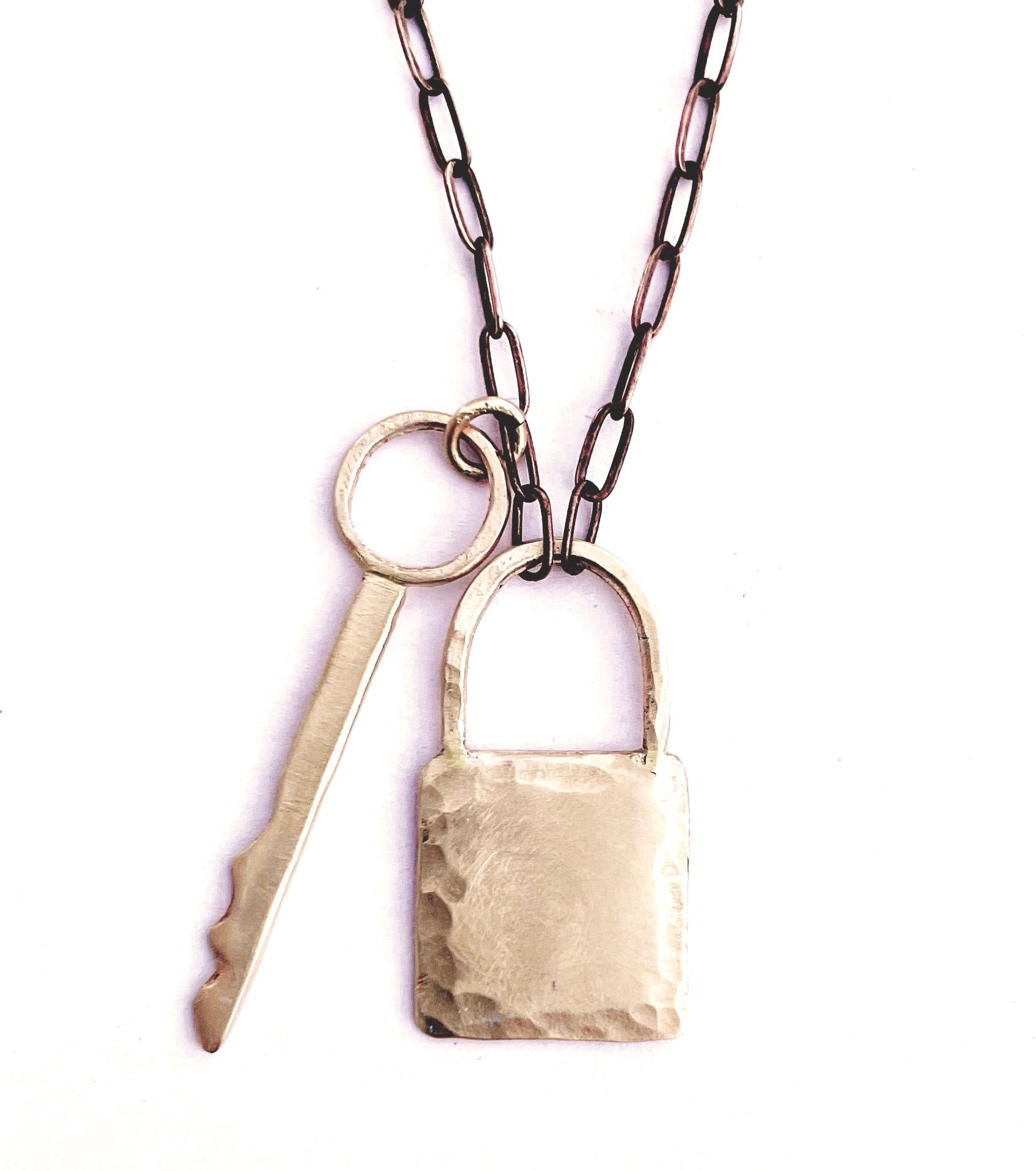 Lock and Key Necklace