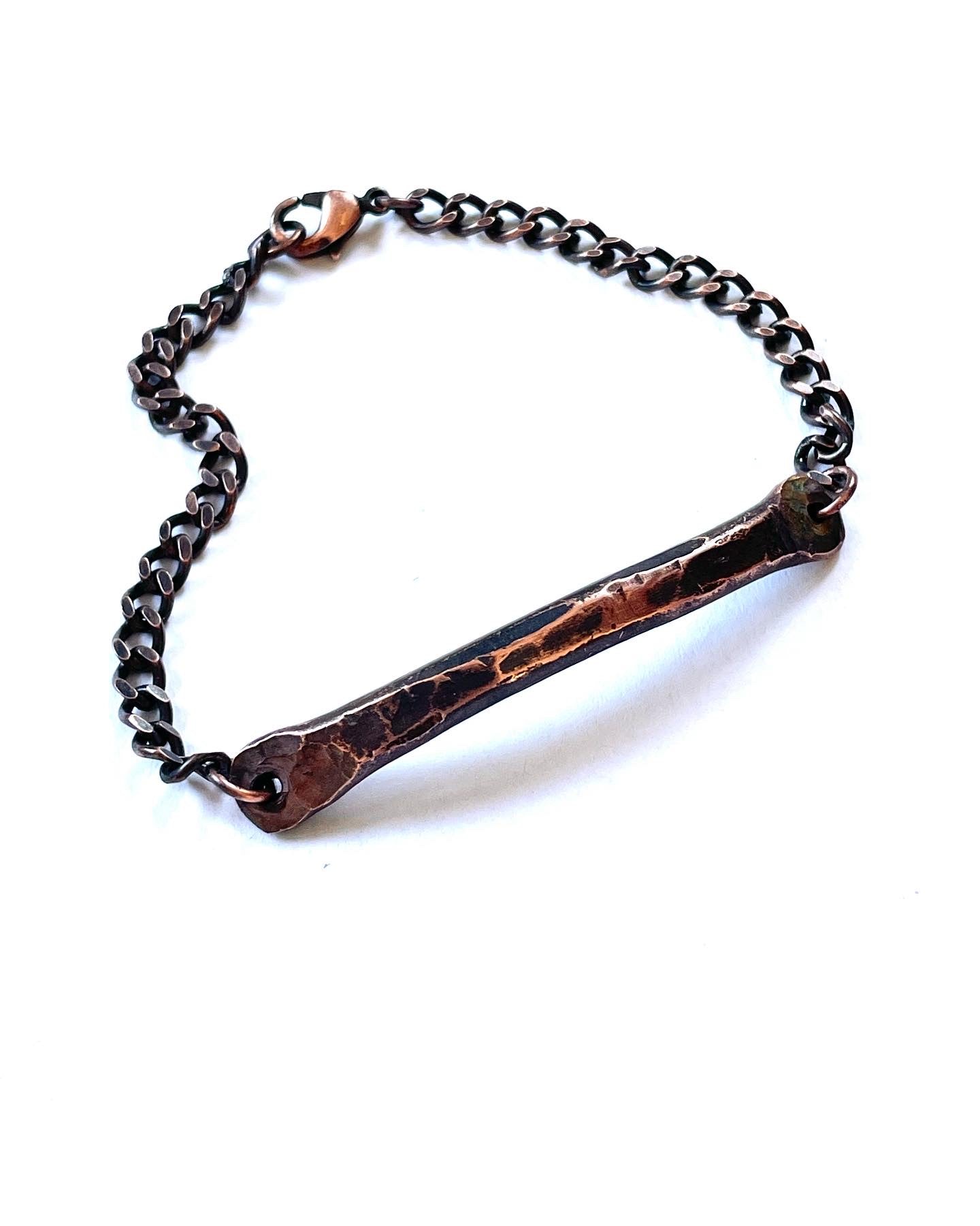 Men’s Copper Bar Bracelet