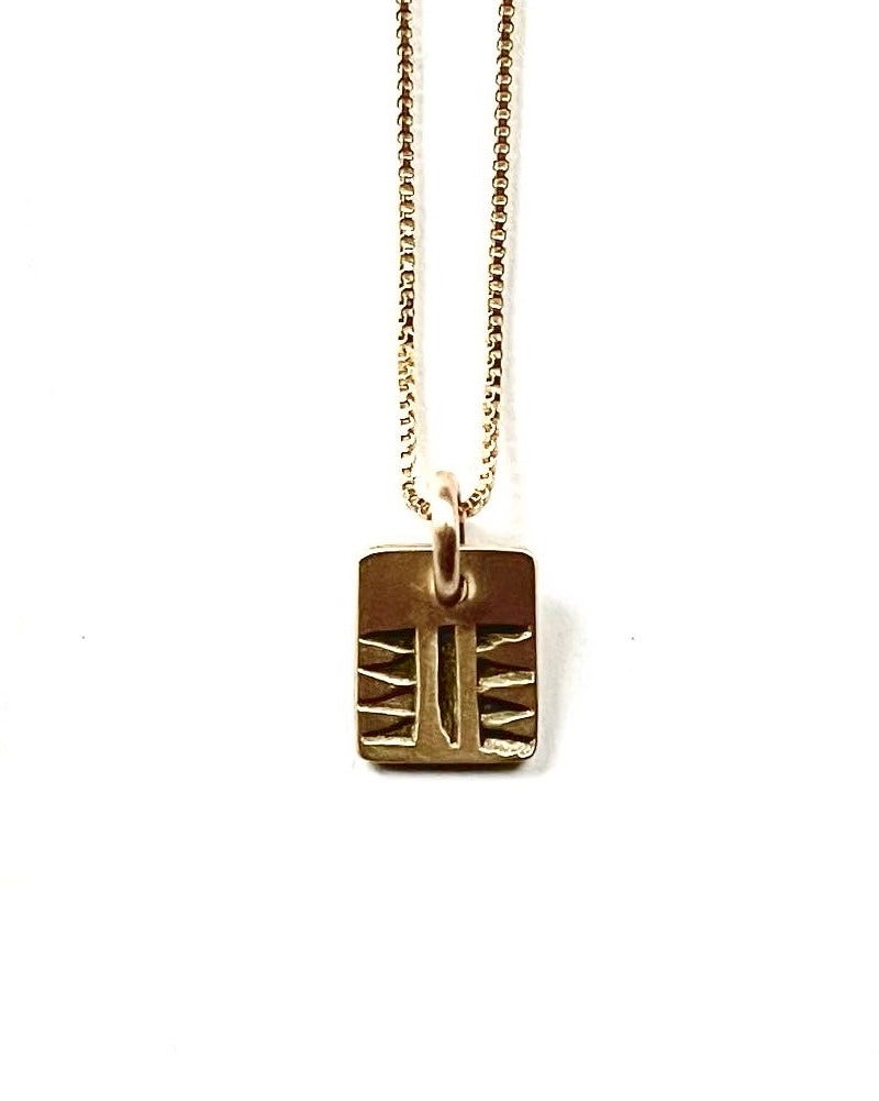 Southwest Stamped Necklace