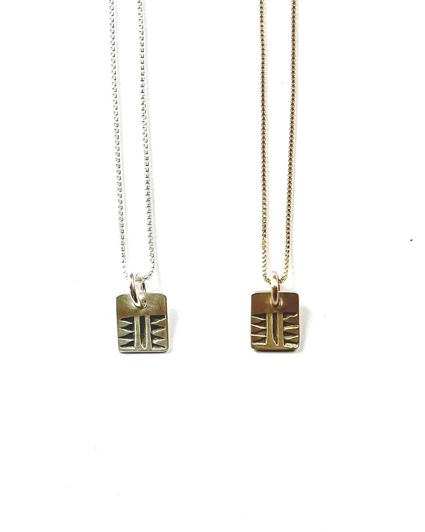 Southwest Stamped Necklace