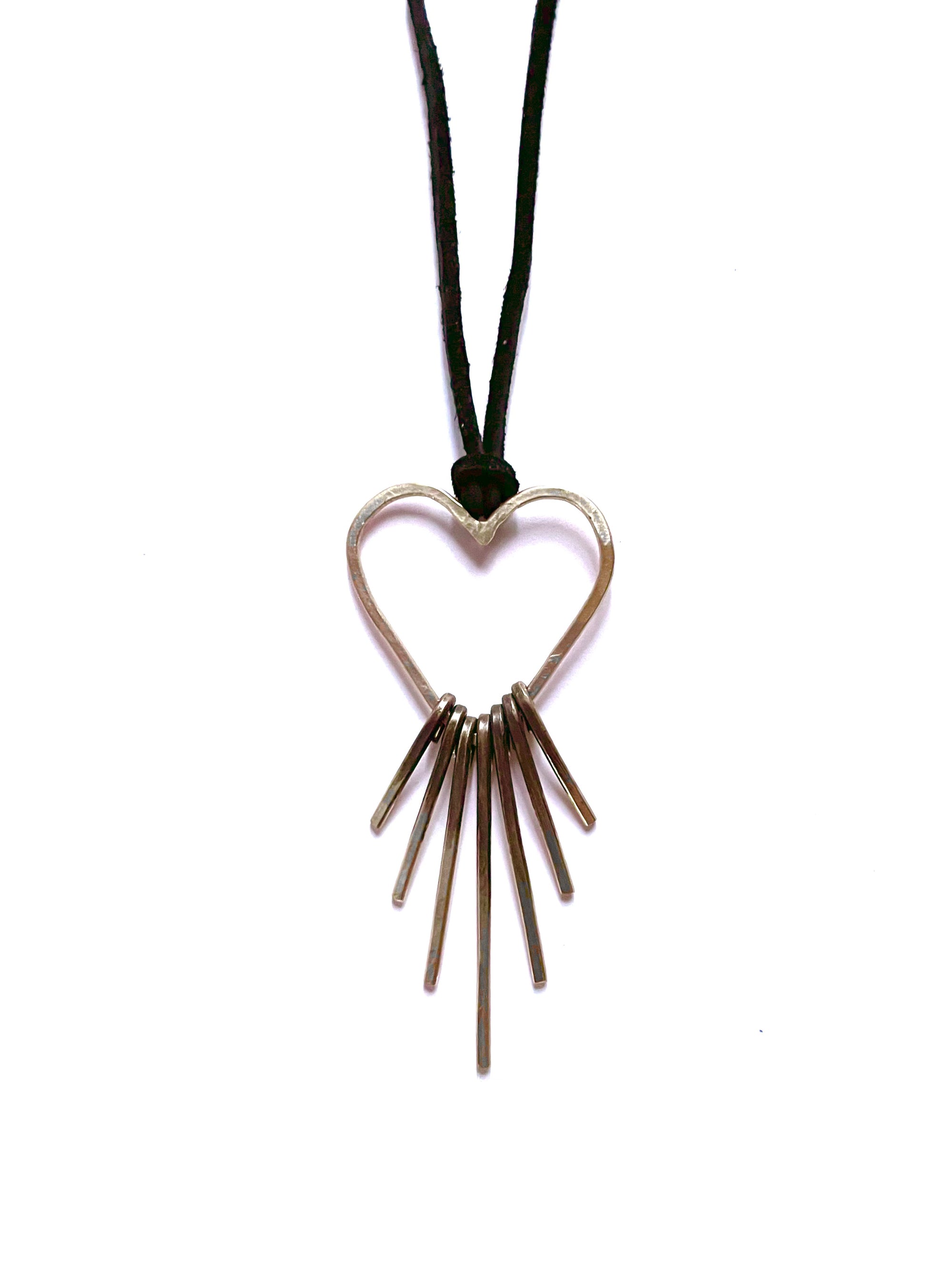 Heart Fringe Necklace