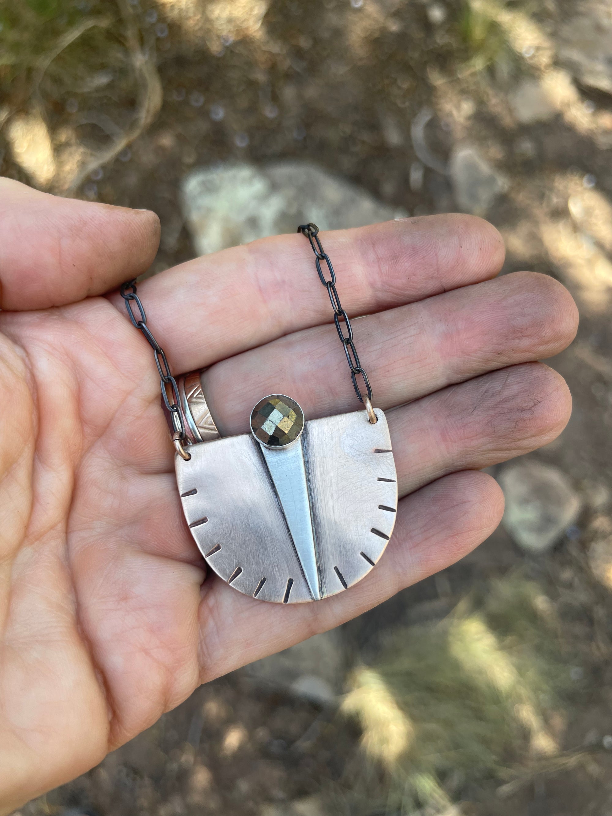 Sundial Necklace