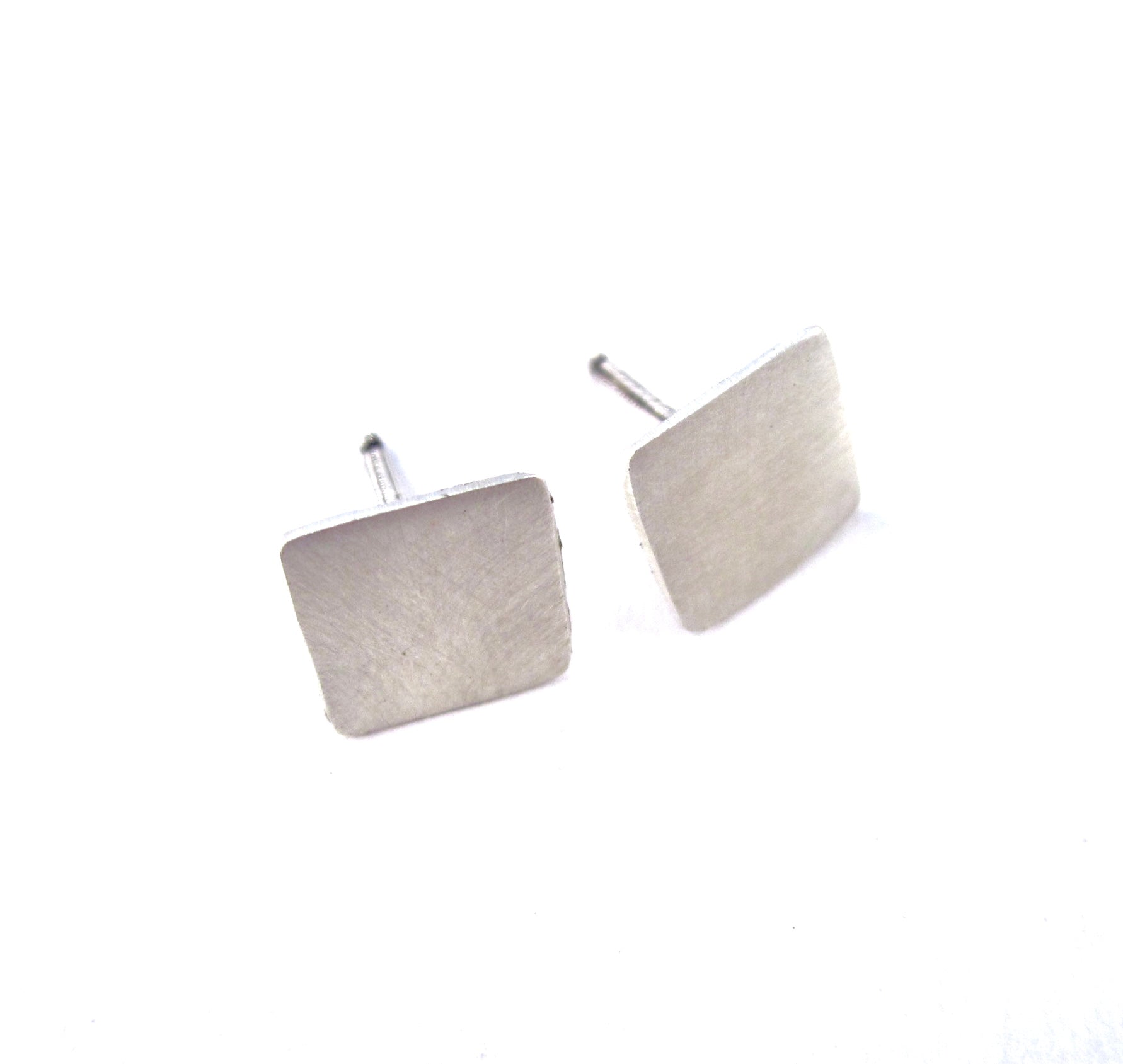Diamonart White Cubic Zirconia Sterling Silver Square Drop Earrings -  JCPenney