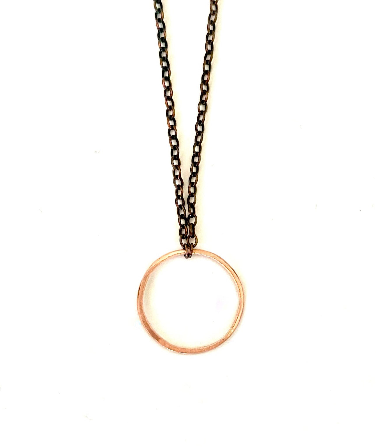 Open Circle Necklace, Large